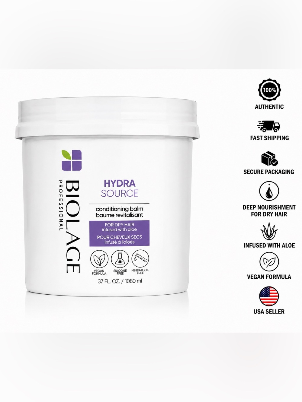 Biolage HydraSource Conditioning Balm Dry Hair 37 fl oz 1080ml